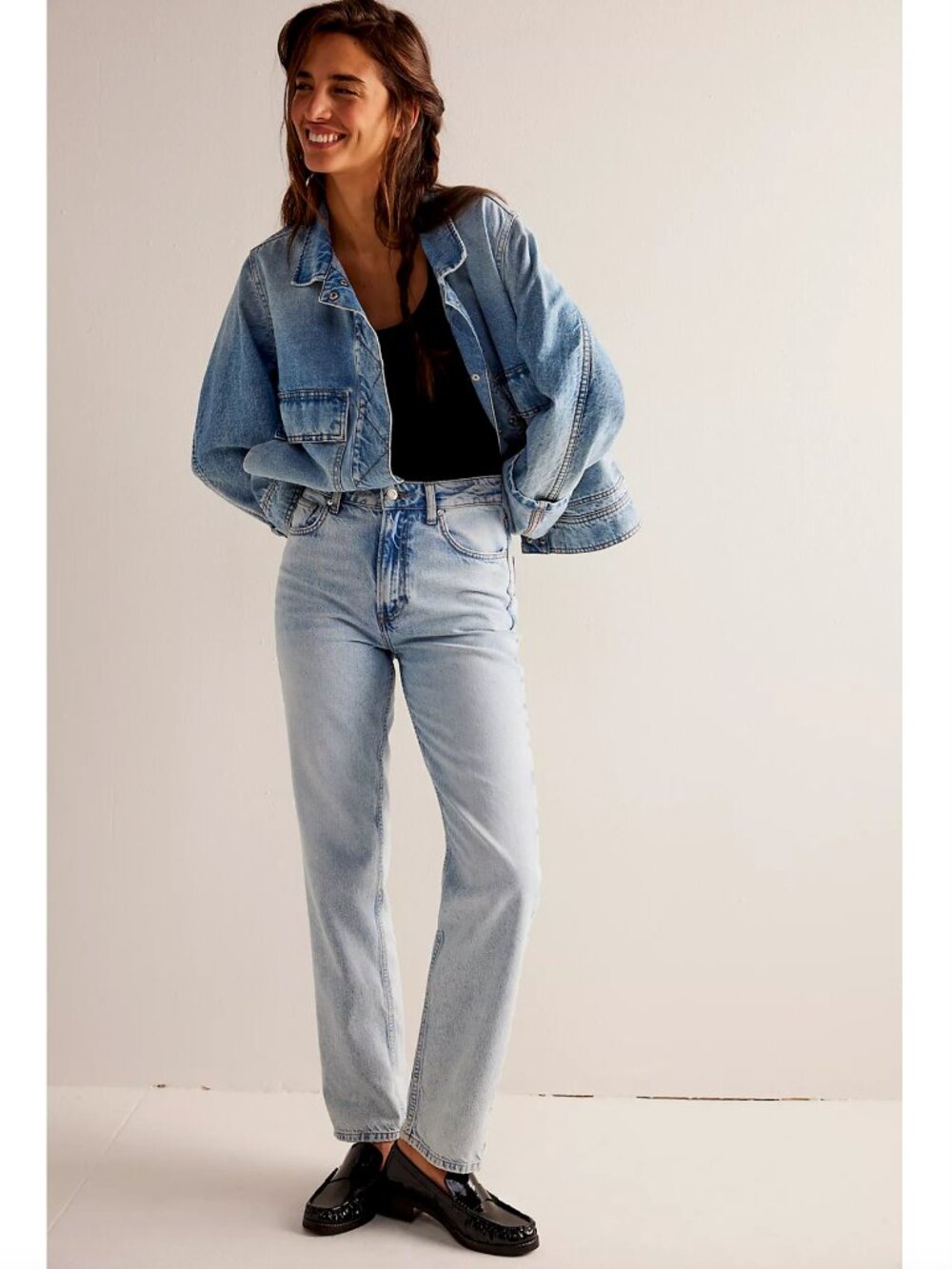 We The Free Pacifica Straight-Leg Jeans